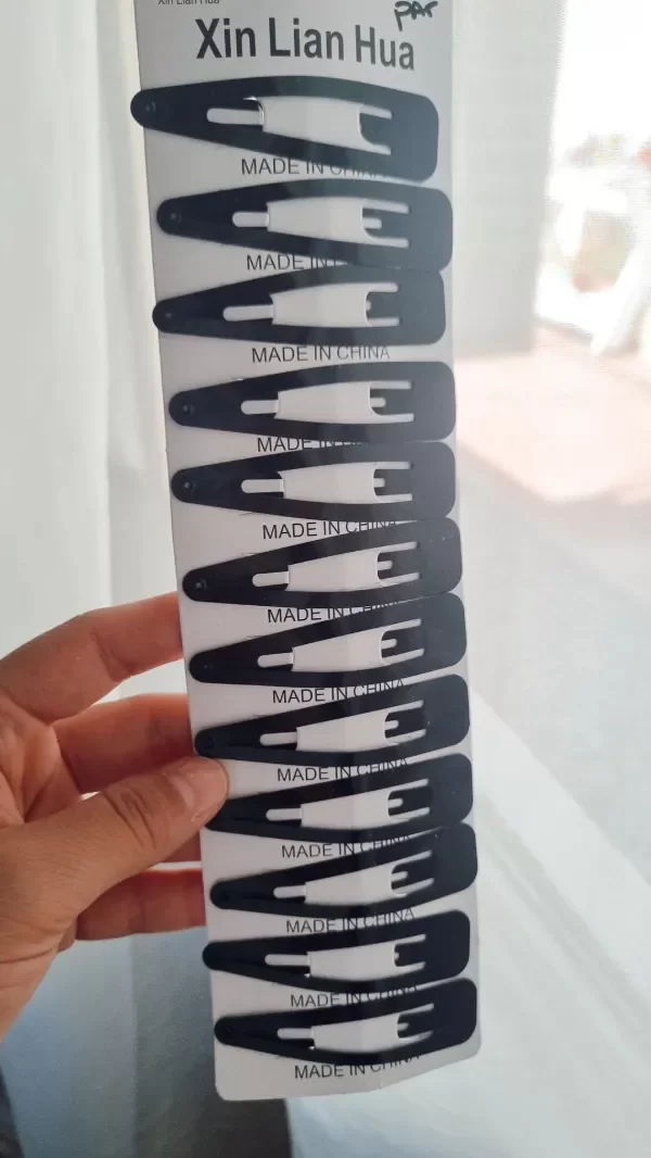 Producto - Tic tac negras grandes metálicas