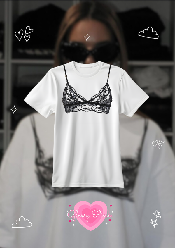 Producto - Remera Corpiño de Encaje - DTF