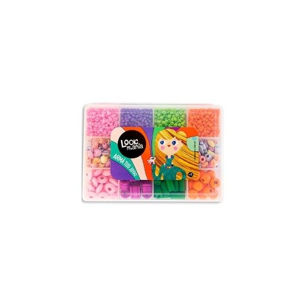 Producto - Caja Mostacillas 12 divisiones Surtidas