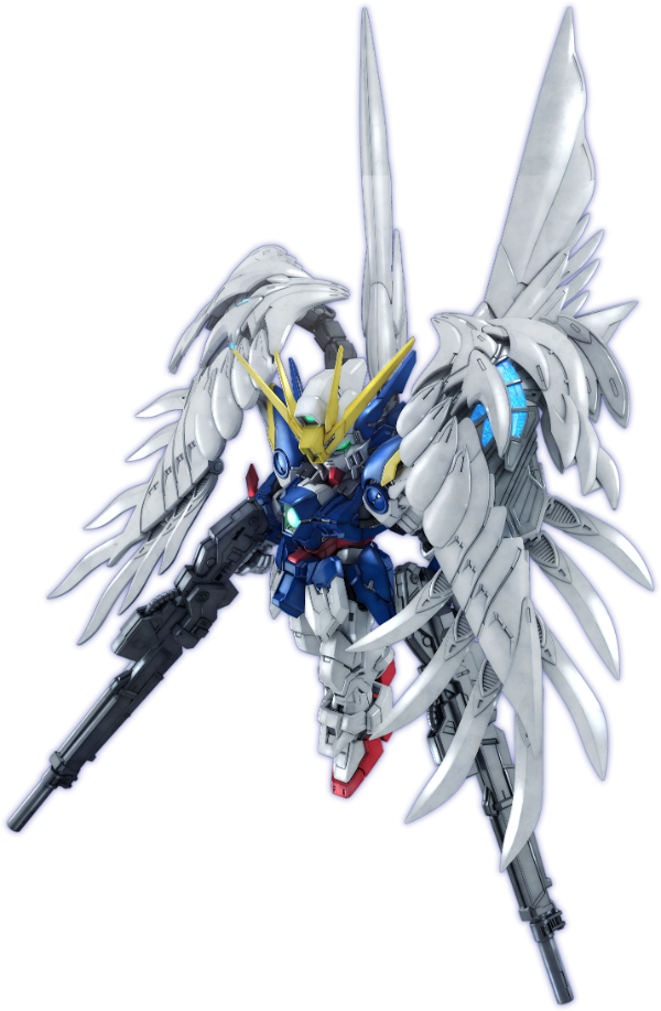 Producto - Figura tipo Model kit - MGSD Wing Fighter Zero EW - Gundam