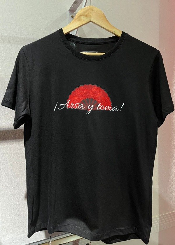 Producto - Remera Básica Estampa Arsa y Toma Talle S