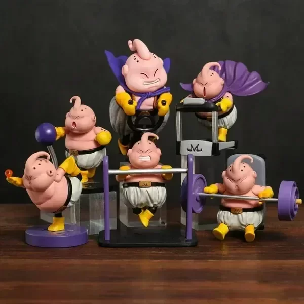 Producto - Gashapones Majin Buu Entrenando - Dragon Ball - AL AZAR
