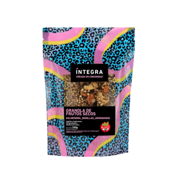 Producto - GRANOLA FRUTOS SECOS SIN TACC 250 GRS. - INTEGRA