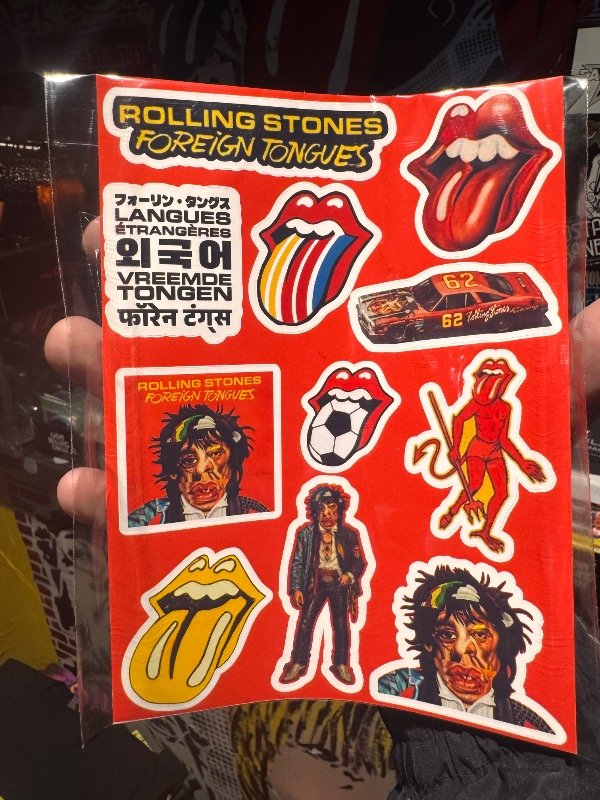 Producto - PACK STICKERS FOREIGN TONGUES