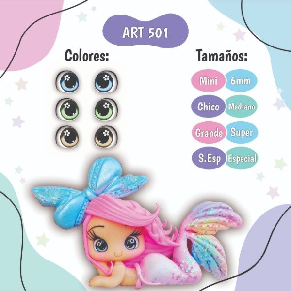 Producto - Ojito 3D art 001 Sofia Gomez