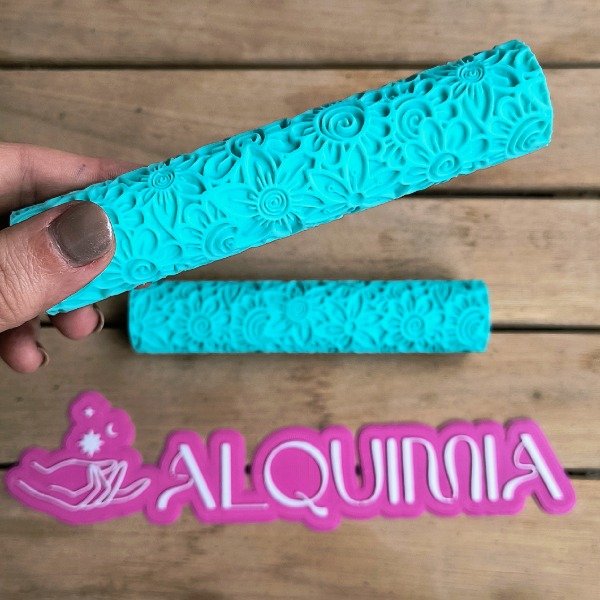 Producto - Rodillo Texturador LIRIOS Y MARGARITAS