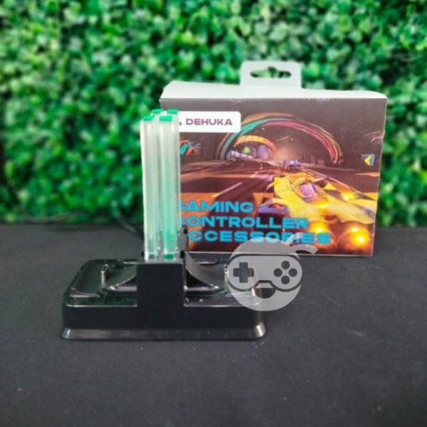 Producto - BASE DE CARGA JOYCON NINTENDO SWITCH Y PRO CONTROLLER USB-C