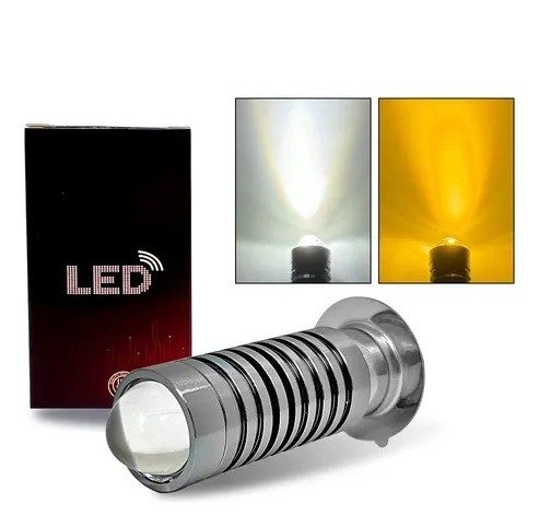 Producto - LAMPARA LED TIPO BOSCH 14 MM CON LUPA PARA MOTO