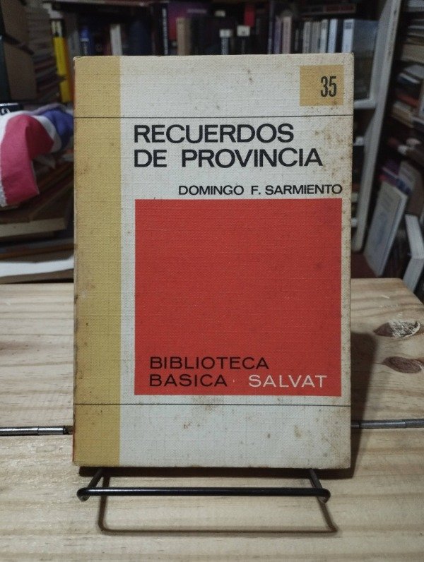 Producto - RECUERDOS DE PROVINCIA - Domingo F. Sarmiento / Salvat