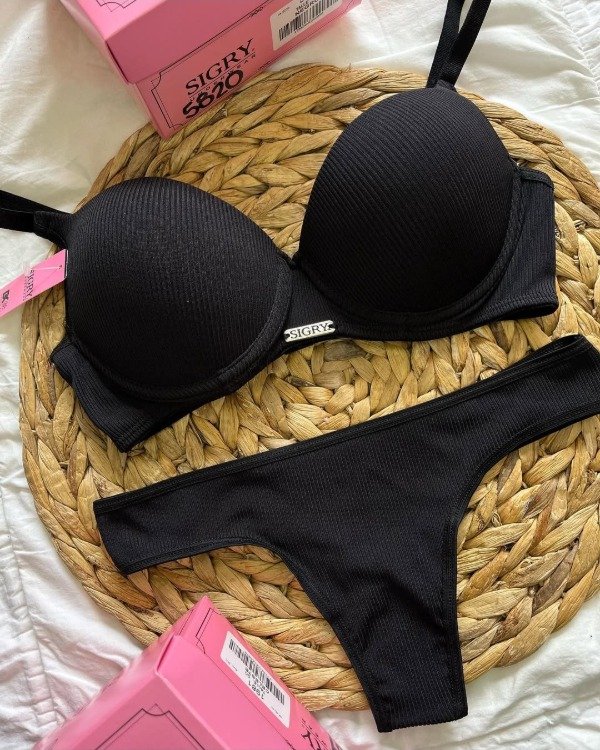 Producto - Conjunto armado morley negro T.90