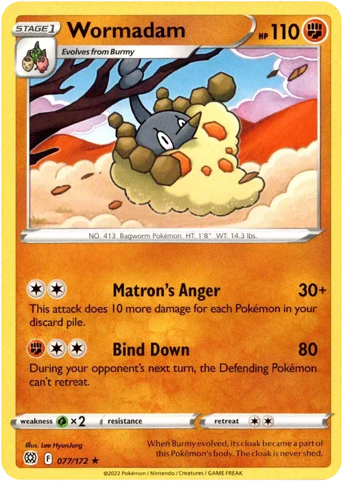 Producto - Wormadam - 077/172 - Brilliant Stars