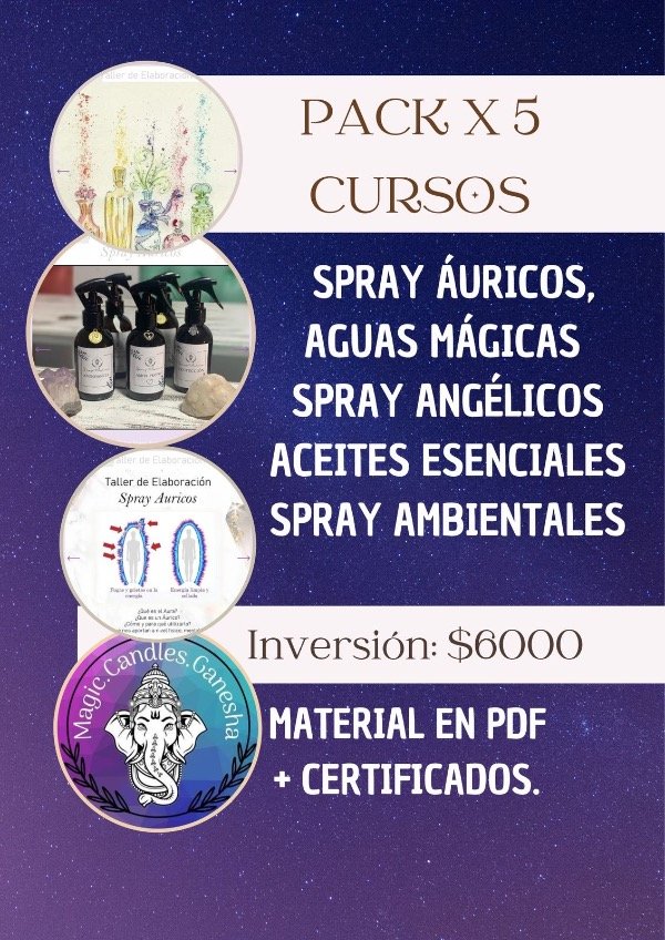 Producto - Pack  5  Talleres  holísticos