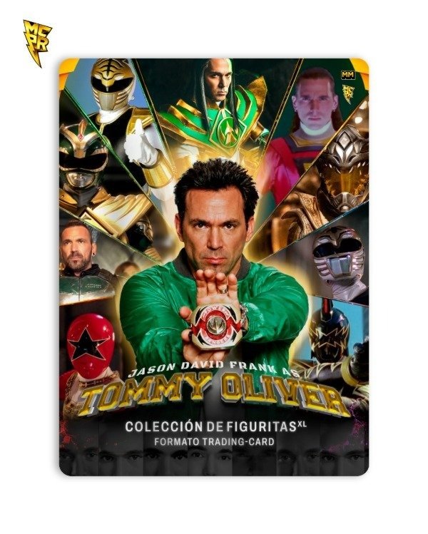 Producto - Super Sobre / Tommy Oliver Pack x18 Stickers Traiding Cards. - 0