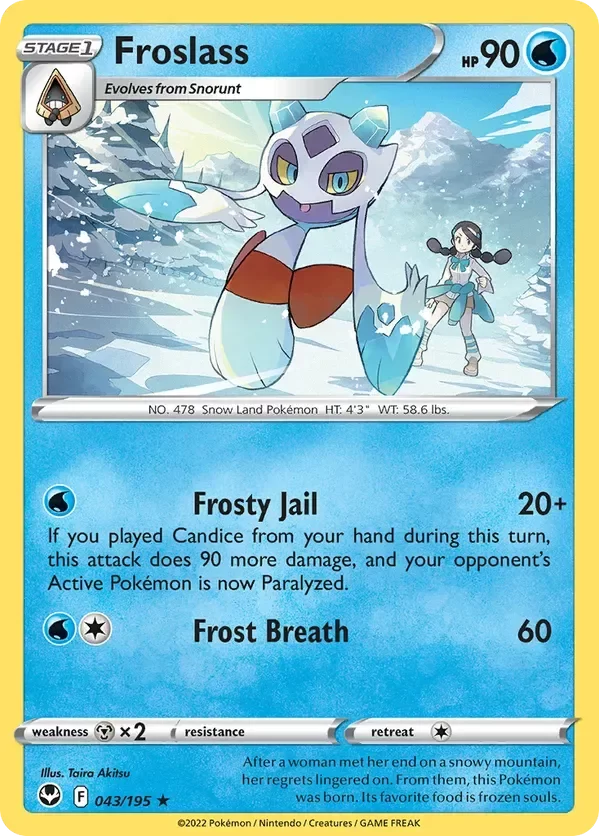 Producto - Froslass - 043/195 - Silver Tempest