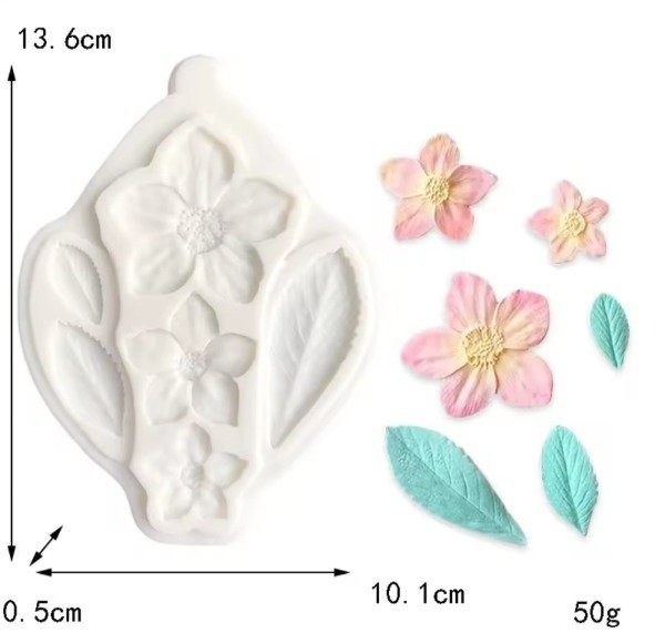 Producto - Flor Hawaii Molde de silicona