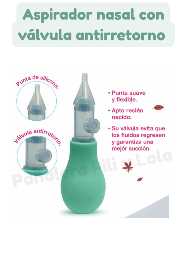 Producto - Aspirador nasal con válvula antirretorno