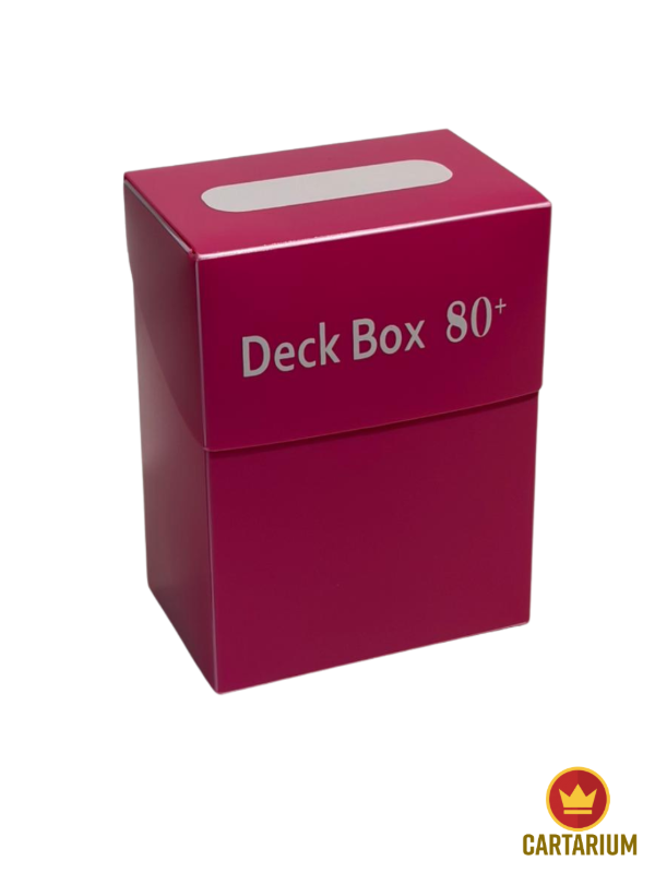 Producto - Portamazo Deck Box Cartarium Color Rosa Para mas de 80 Cartas