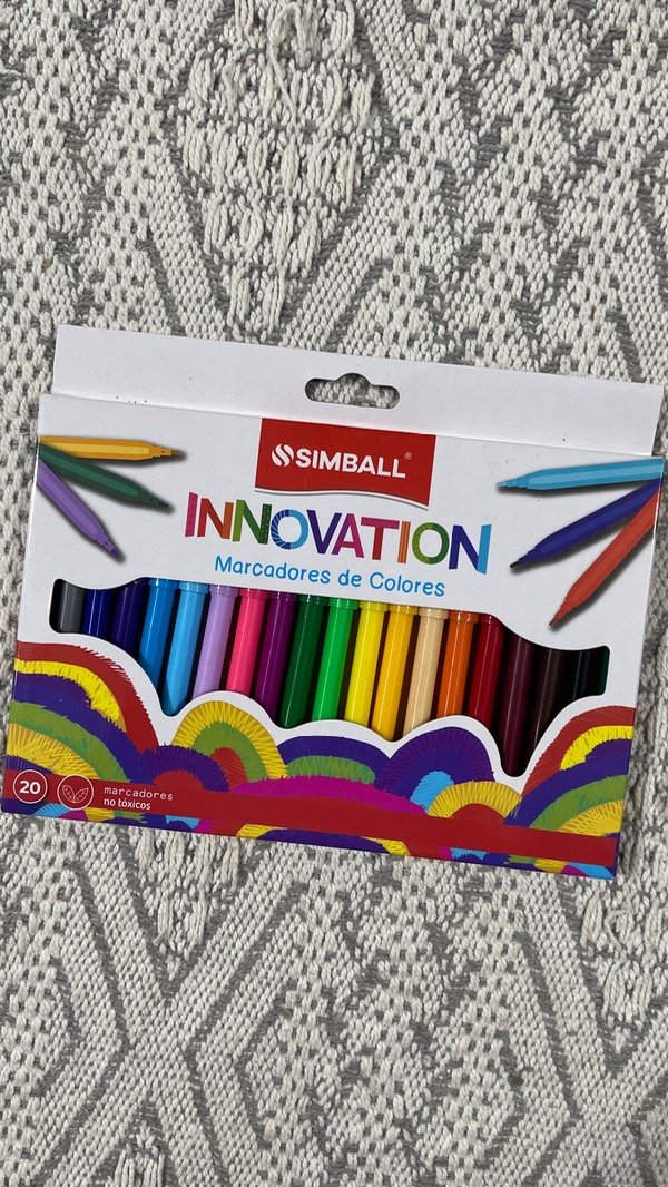 Producto - Fibras x20 colores de simball