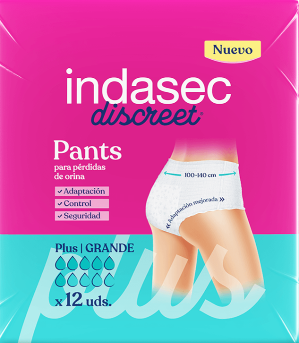 Producto - Ropa interior descartable unisex Indasec Pants Plus G x12u