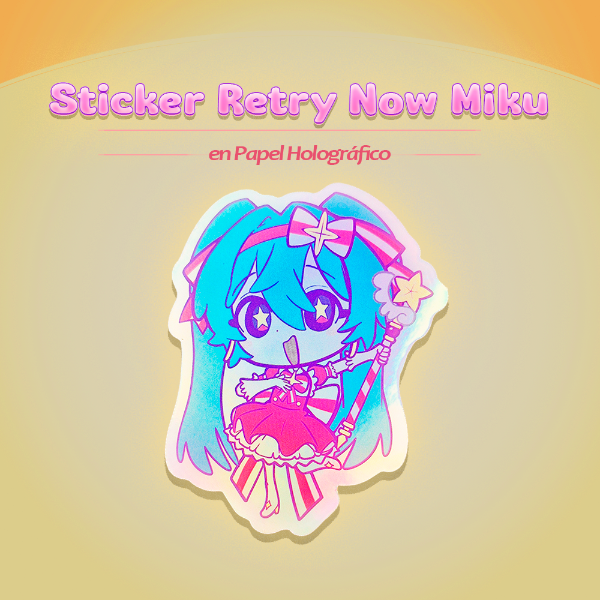 Producto - Miku Retry Now (holo)
