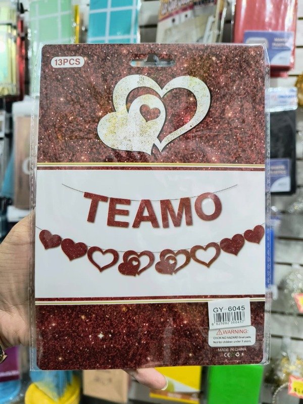 Producto - Guirnalda San Valentin - Te Amo Gibre