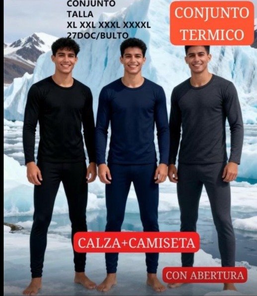 Producto - Conjunto termico hombre