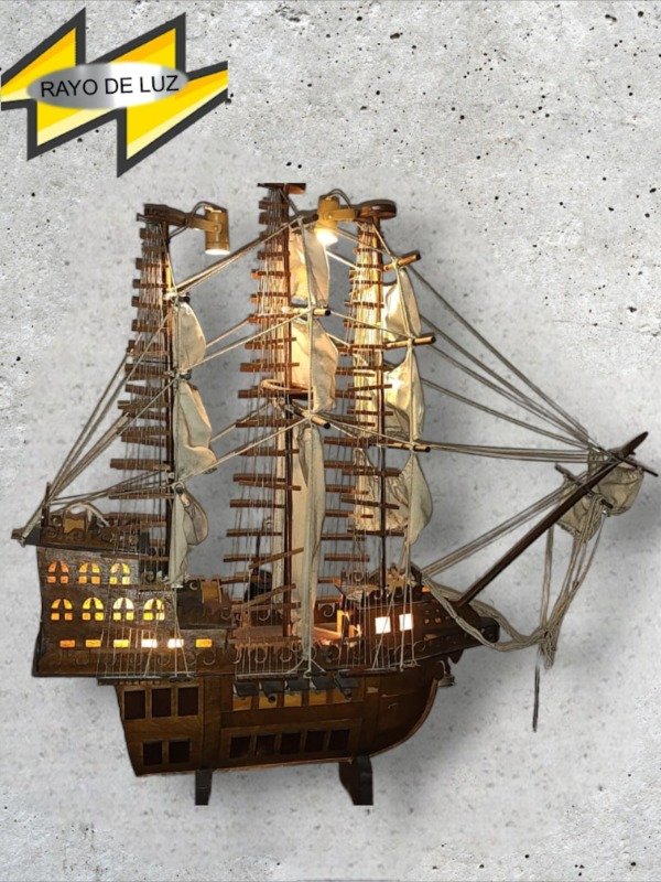 Producto - #LO5042 Lámpara Galeón