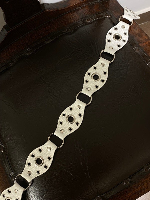 Producto - cinto lazo blanco