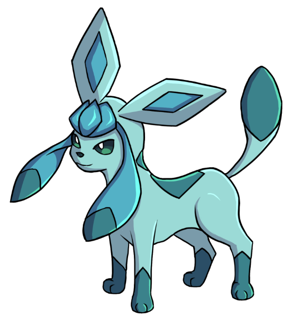 Producto - Sticker Glaceon - Pokémon