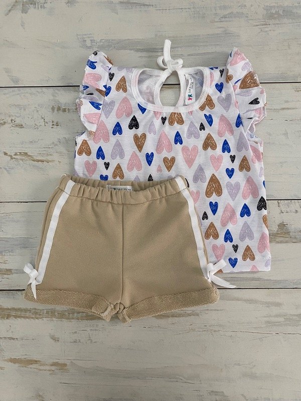 Producto - Remera voladitos corazones (bebé)