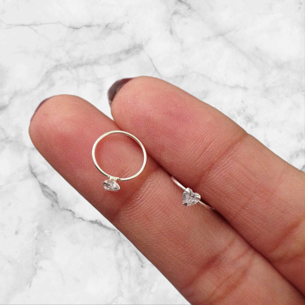 Producto - Piercing/ Argolla corazón 1cm PL 30138