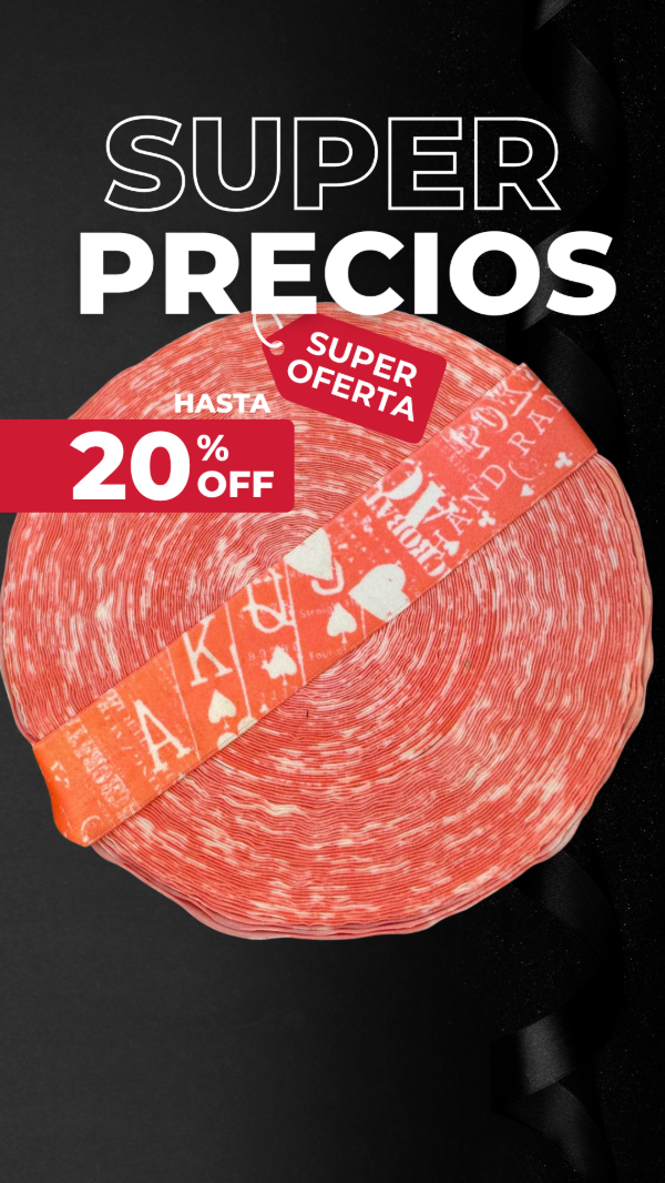 Producto - Elástico 40mm Hand Rankings Fondo Naranja