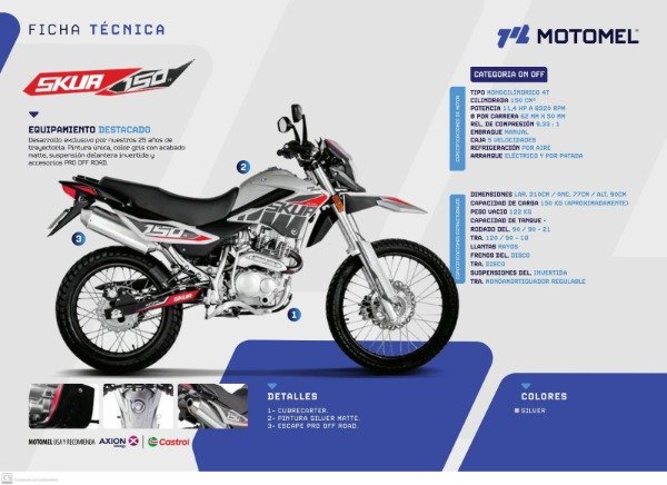 Producto - Skua 150 Silver Edition