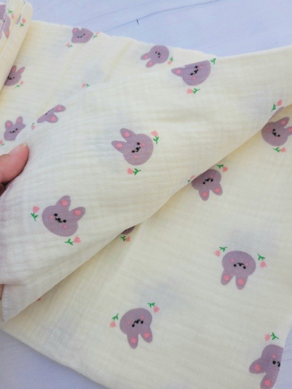 Producto - MANTA GASA COTTON BUNNY - transferencia 16.490