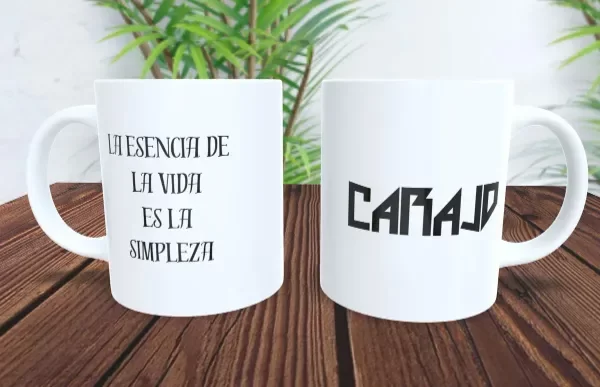 Producto - Taza - Carajo frase 1