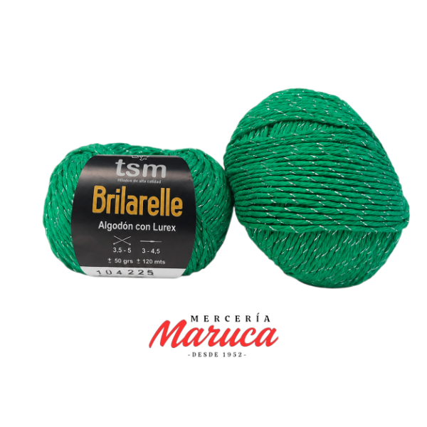 Producto - Hilo de Algodón con Lúrex TSM Brilarelle (Ovillo 50g) - 11