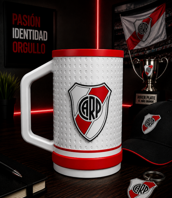 Producto - Club Atletico River Plate Blanco 650cc - 1