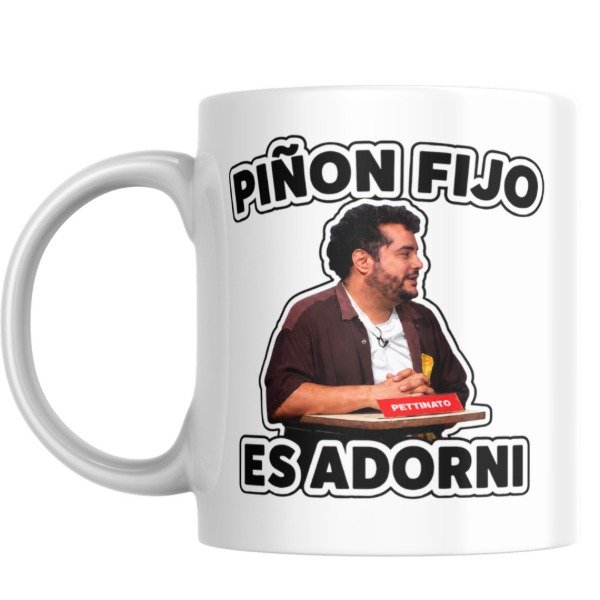 Producto - Taza - piñonfijo es adorni (homero - hablemos sin saber) - 0