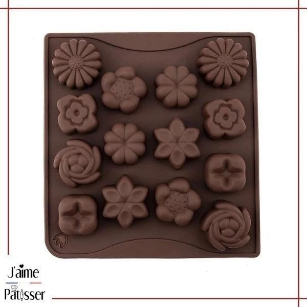 Producto - Molde choco florcitas x14
