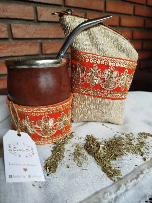 Producto - Mate + Yerbera -PRIYA-
