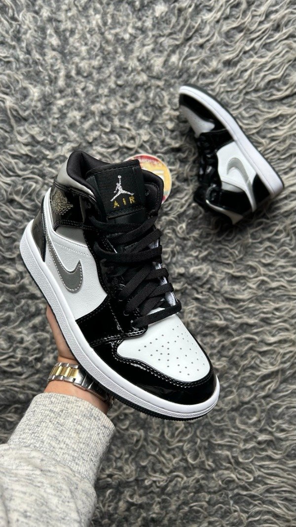 Producto - JORDAN RETRO 1 SILVER PATENT - 1