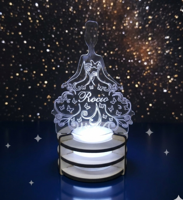 Producto - velador princesa x 10 unid.