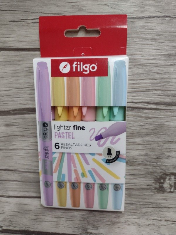 Producto - Resaltador fino x6