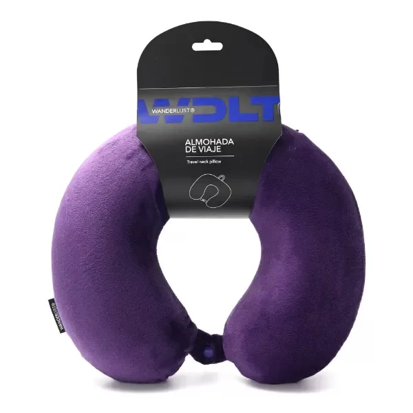 Producto - Almohadita de viaje memory foam - VIOLETA - 1