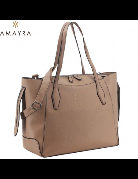 Producto - CARTERA PU VISON 43X30X15CM AMAYRA - 67.C2643.2