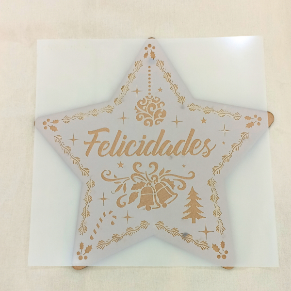 Producto - Combo Estrella + stencil 30cm