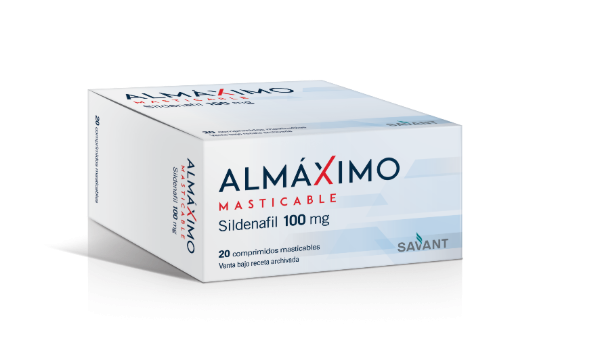 Producto - ALMAXIMO 100MG X20 MASTICABLES