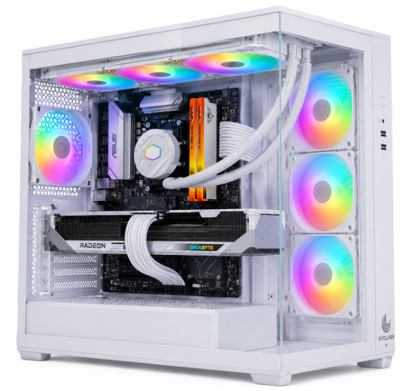 Producto - PC Gamer Blanca Ryzen 9 9950X + Radeon RX 9070 XT 16GB