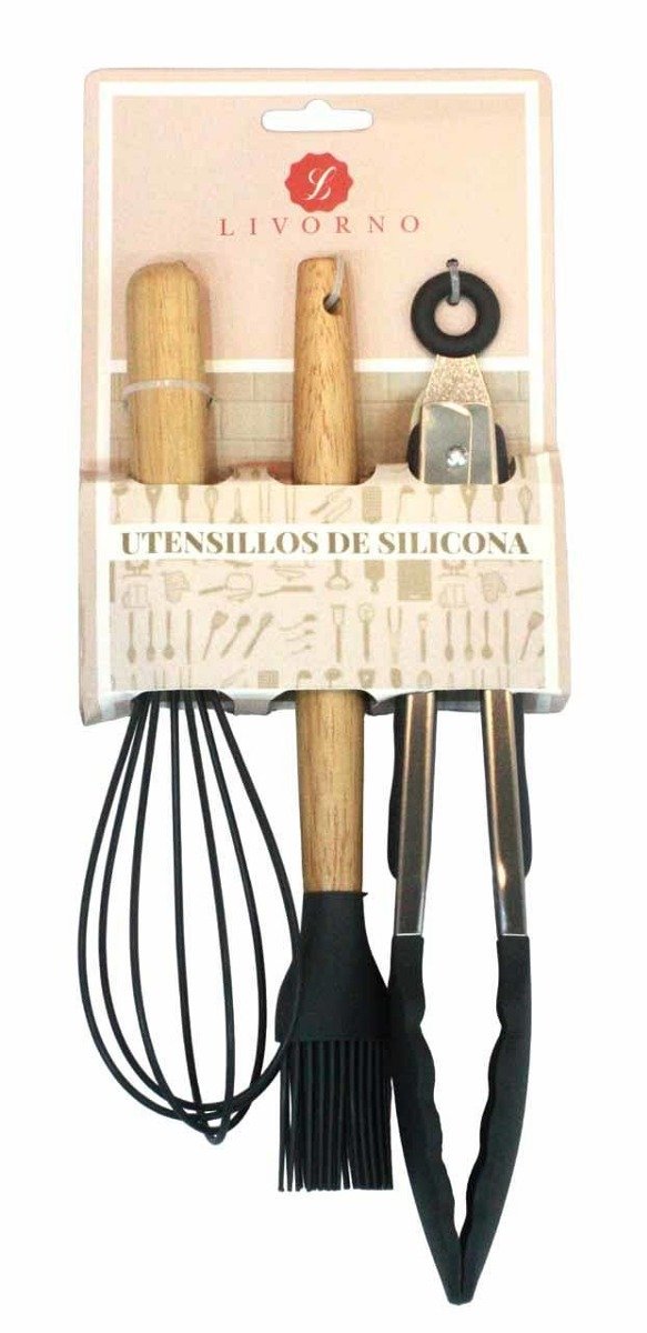 Producto - SETX3 UTENSILLOS DE SILICONA 201819