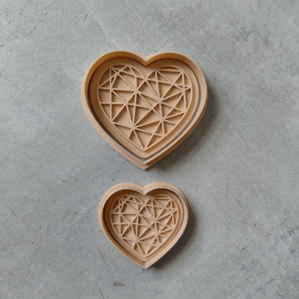 Producto - SET CORAZONES TRAMA